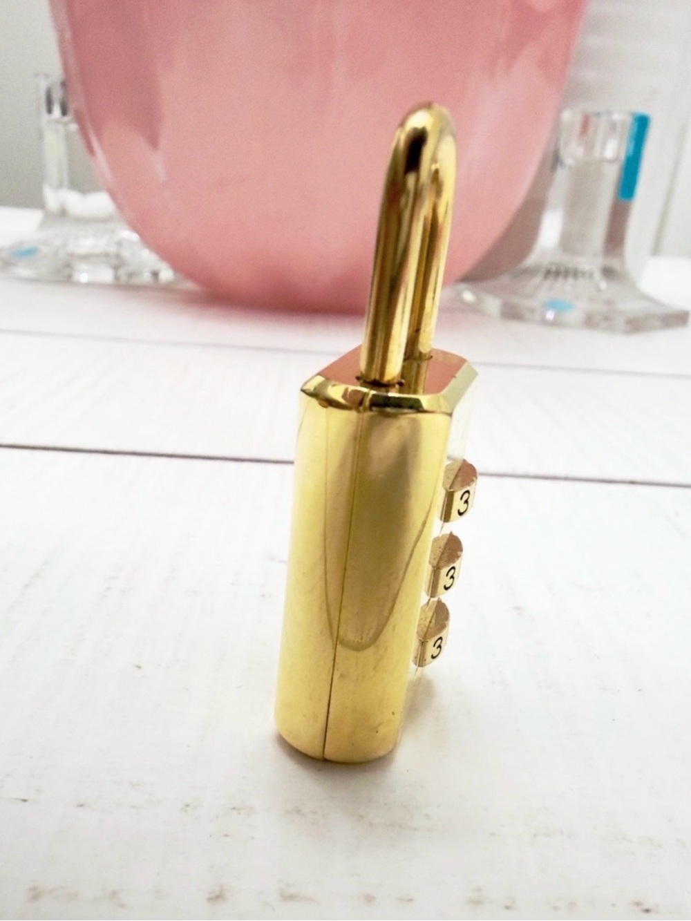 Gucci Gold Combination Padlock Vintage - Picture 5 of 6